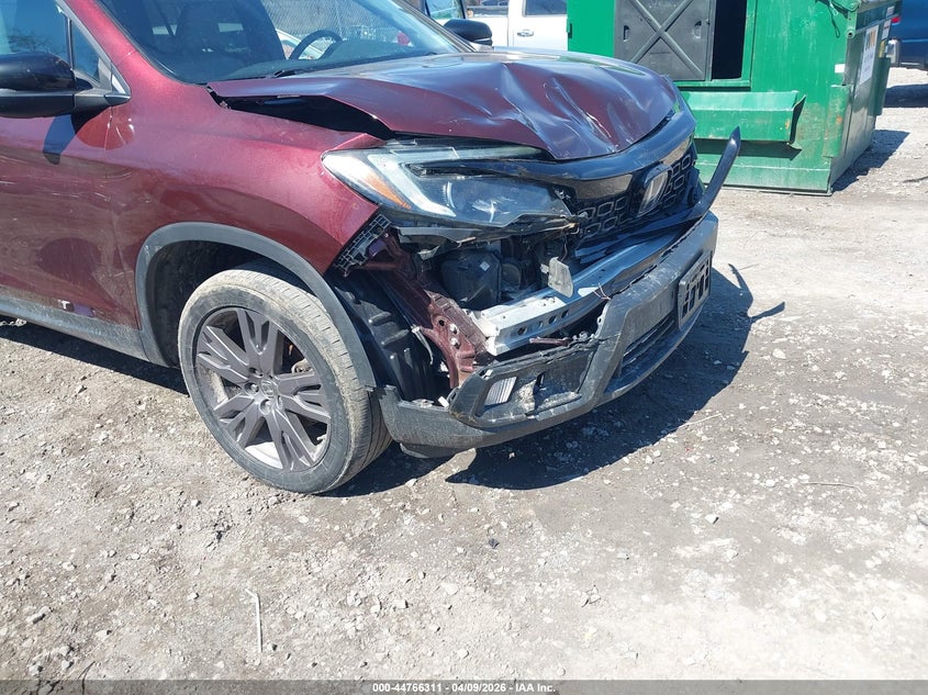 2019 Honda Passport Ex-L VIN: 5FNYF8H52KB015278 Lot: 44766311