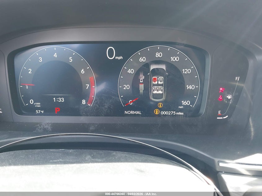 2026 Acura Integra Fwd A-Spec VIN: 19UDE4H39TA012561 Lot: 44766360