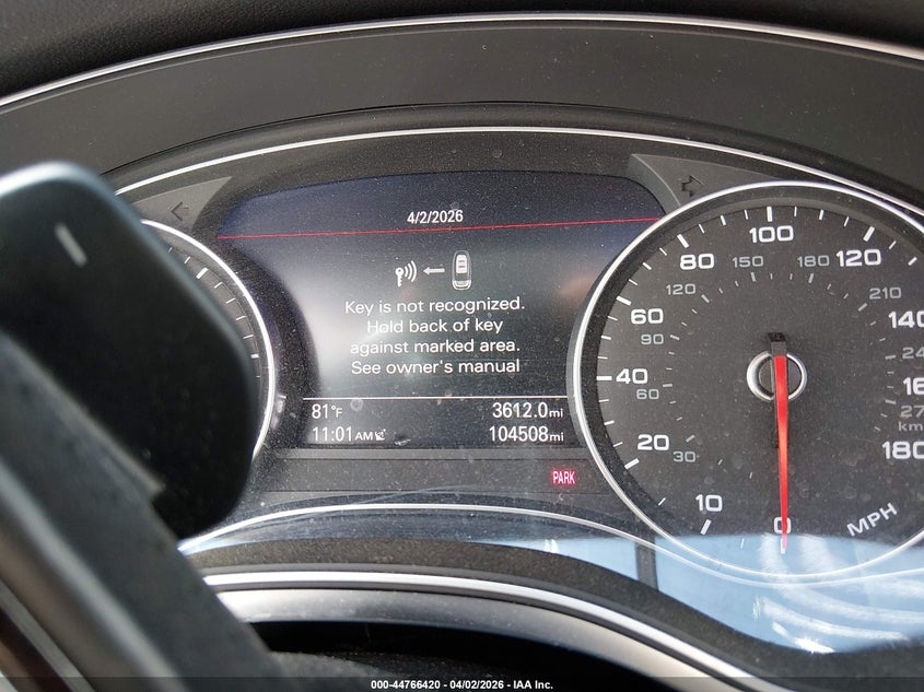 2017 Audi A7 3.0T Premium Plus VIN: WAUW2AFC1HN038442 Lot: 44766420