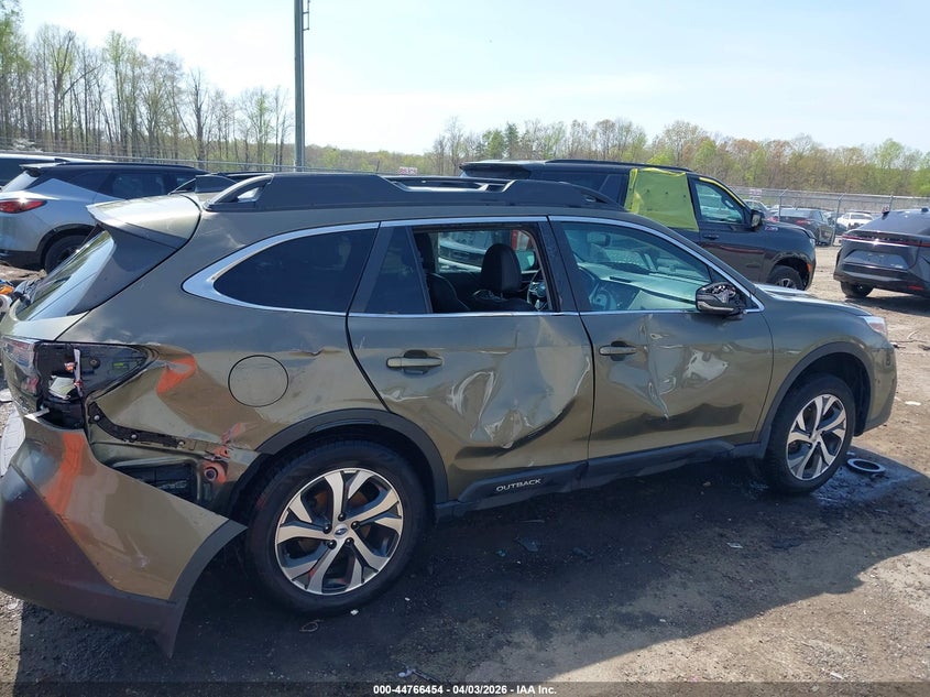 2022 Subaru Outback Limited VIN: 4S4BTANC9N3160839 Lot: 44766454
