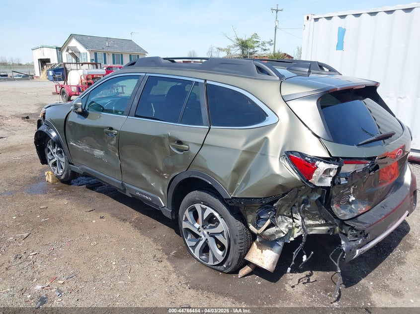 2022 Subaru Outback Limited VIN: 4S4BTANC9N3160839 Lot: 44766454