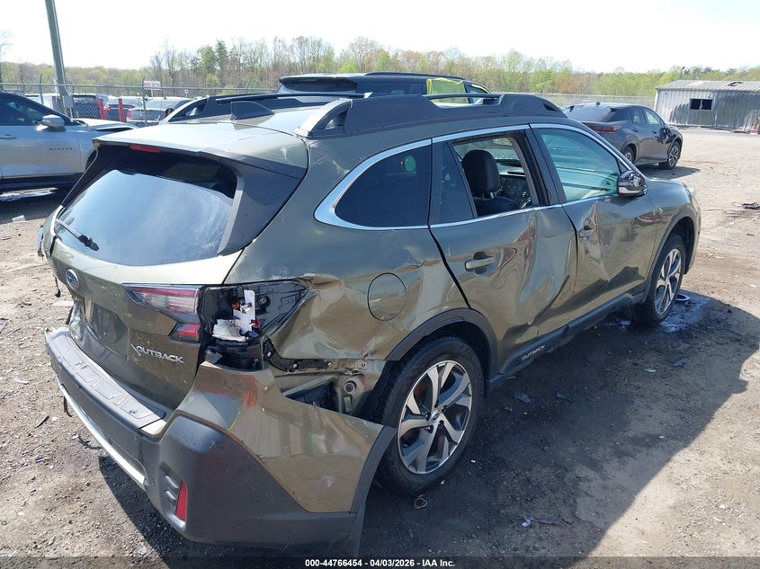 2022 Subaru Outback Limited VIN: 4S4BTANC9N3160839 Lot: 44766454
