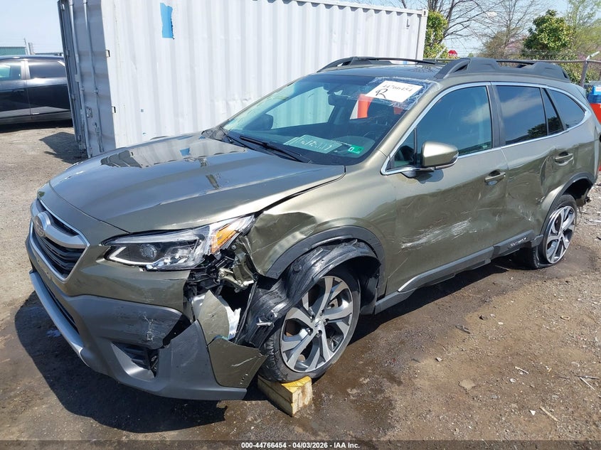 2022 Subaru Outback Limited VIN: 4S4BTANC9N3160839 Lot: 44766454