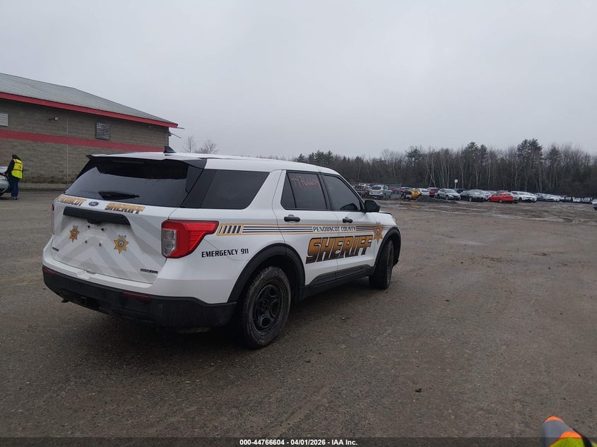 Vin: 1fm5k8ab6lga29735, lot: 45263808, ford police interceptor utility 20204