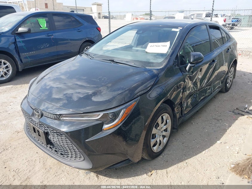 2022 Toyota Corolla Le JTDEPMAEXNJ196520 photo 1
