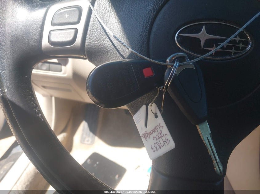 2006 Subaru Outback 2.5Xt Limited VIN: 4S4BP67C964347833 Lot: 44766727