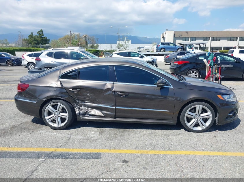 2015 Volkswagen Cc 2.0T R-Line VIN: WVWBP7AN0FE830027 Lot: 44766739
