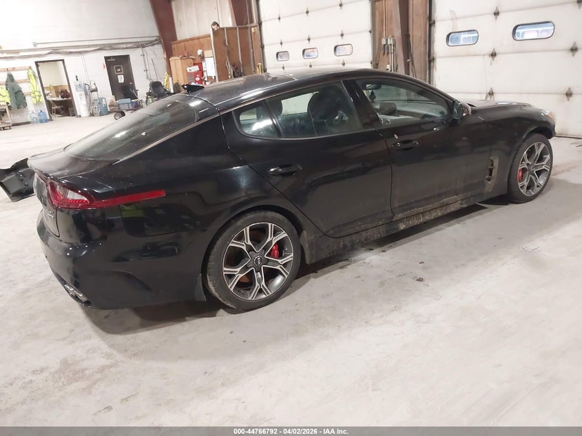 Vin: knae45lc4j6024911, lot: 45263996, kia stinger gt1 20184