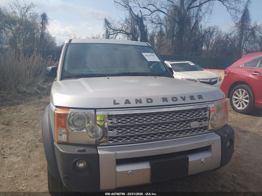 2008 Land Rover Lr3 V8 Se VIN: SALAE25438A446820 Lot: 44766799