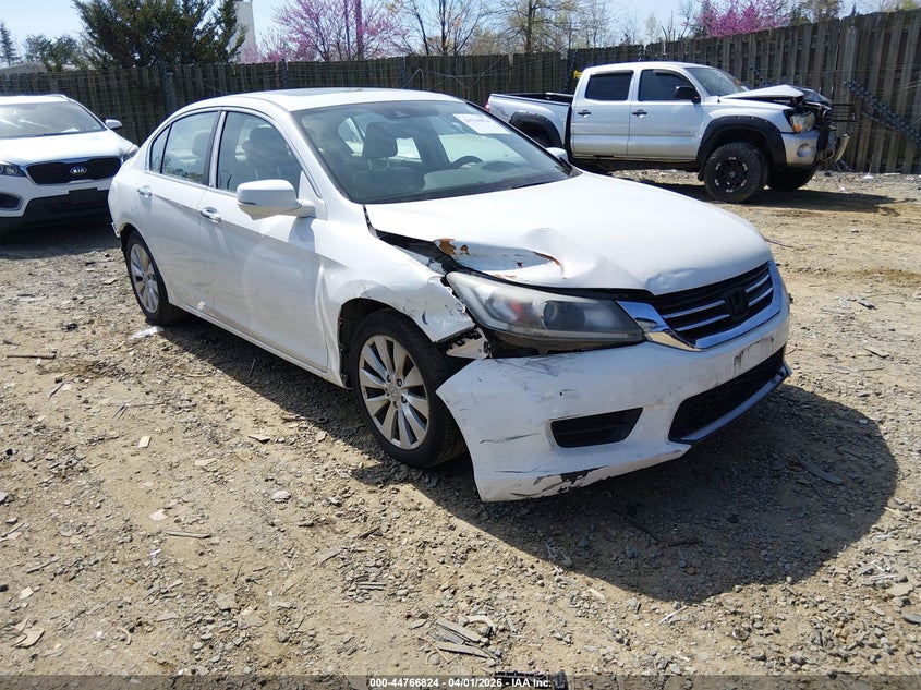 1HGCR2F86EA285978 2014 Honda Accord Ex-L auction photo 1