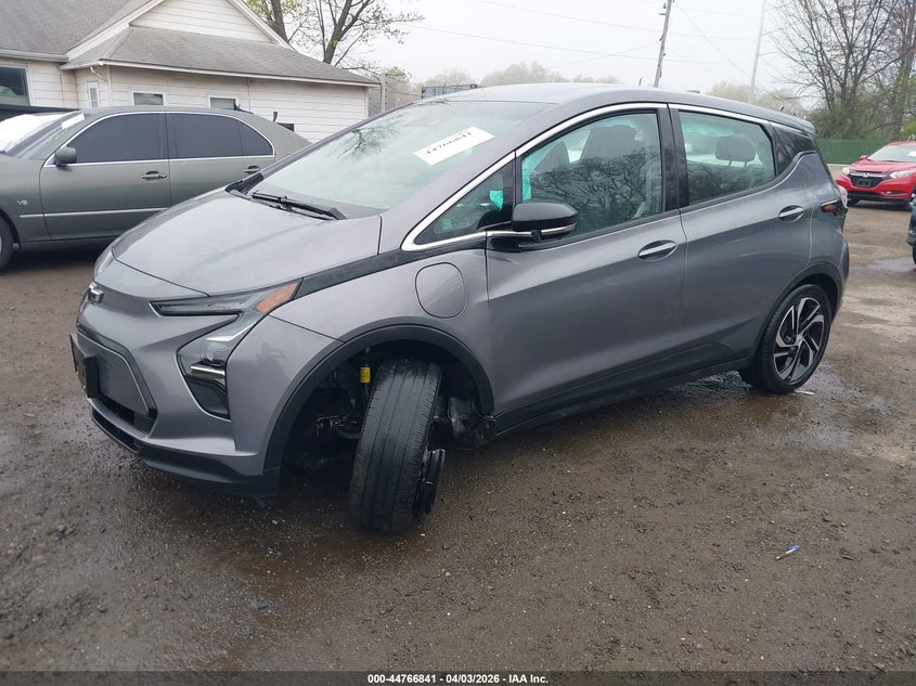 Vin: 1g1fx6s06n4101865, lot: 45264045, chevrolet bolt ev fwd 2lt 20222