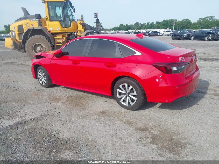 Vin: 2hgfe2f23th533476, lot: 45264157, honda civic lx 20263