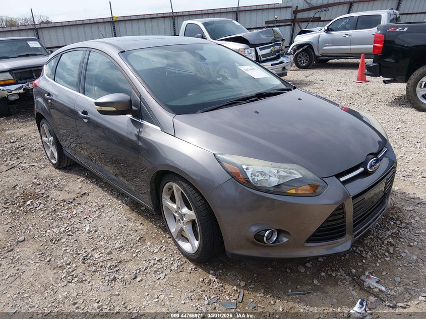 2012 Ford Focus 2.0 Titanium grey Lot 111044766971 Vin 1FAHP3N23CL254658