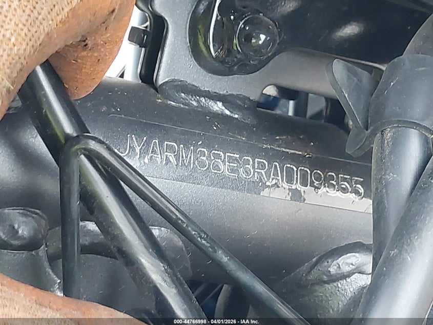 2024 Yamaha Yzfr7 VIN: JYARM38E3RA009355 Lot: 44766998