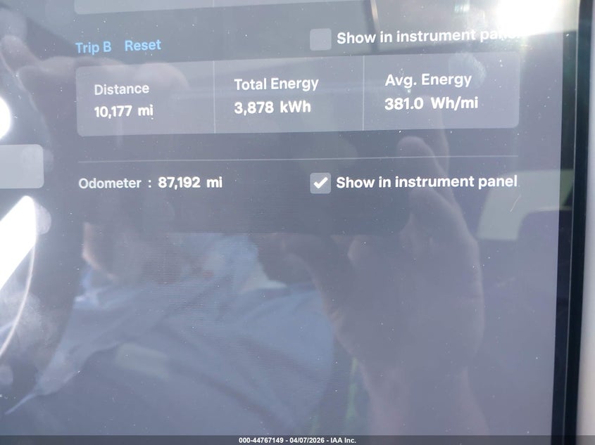 2018 Tesla Model x 100D 75D P100D white Lot 111044767149 Vin 5YJXCDE23JF136729