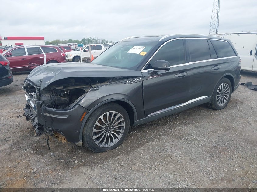 Vin: 5lm5j7wc2lgl04674, lot: 45264378, lincoln aviator reserve 20202