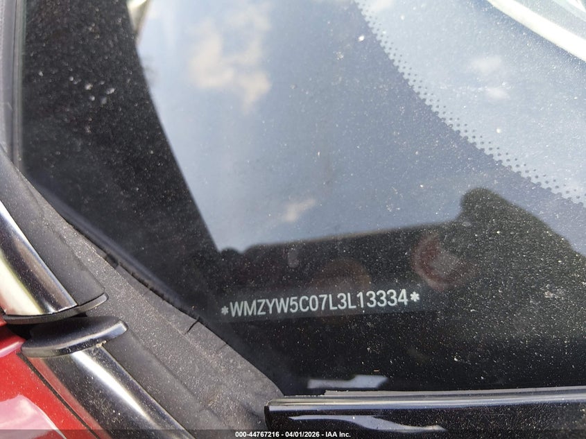 2020 Mini Countryman Cooper VIN: WMZYW5C07L3L13334 Lot: 44767216