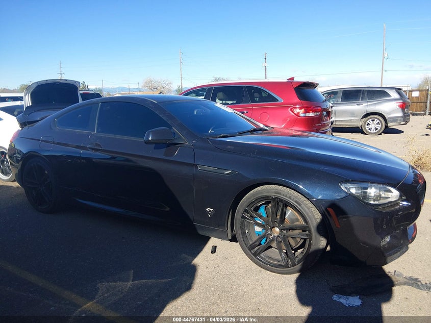 2013 BMW 650I xDrive VIN: WBAYM1C53DDZ02531 Lot: 44767431