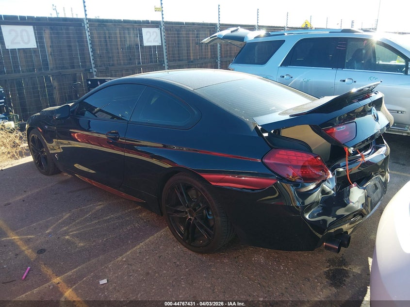 2013 BMW 650I xDrive VIN: WBAYM1C53DDZ02531 Lot: 44767431