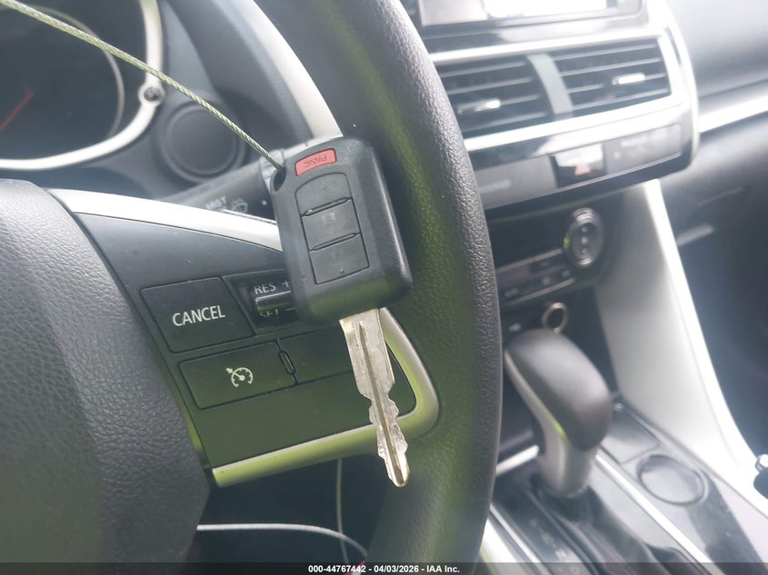 2018 Mitsubishi Eclipse Cross Es VIN: JA4AS3AA7JZ059187 Lot: 44767442