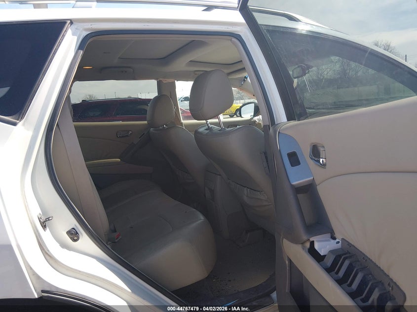 2009 Nissan Murano Sl VIN: JN8AZ18W89W209896 Lot: 44767479