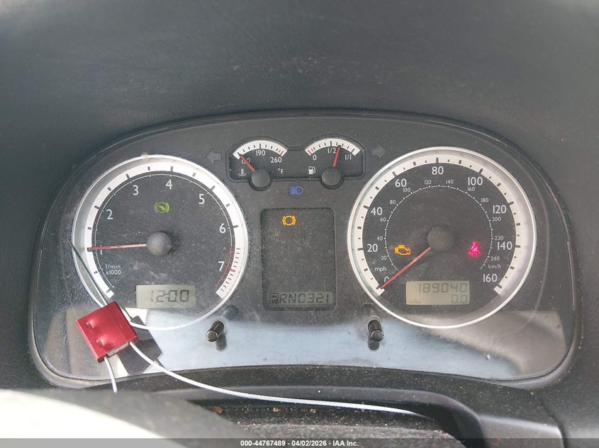 2004 Volkswagen Jetta Gl VIN: 3VWRK69M14M034779 Lot: 44767489