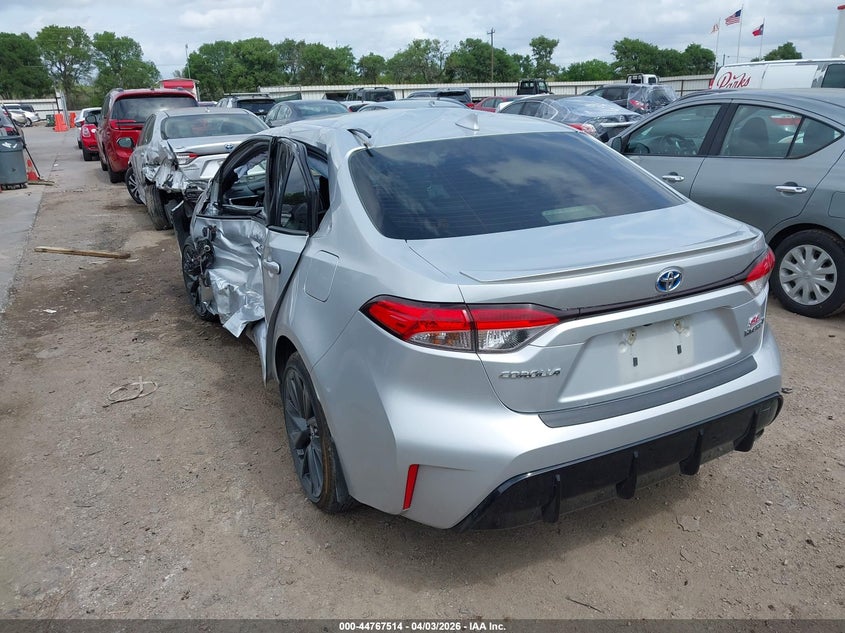 VIN JTDBCMFE5P3009067 2023 TOYOTA COROLLA HYBRID SE