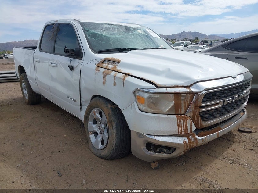Vin: 1c6rrfbg6nn279594, lot: 45264751, ram 1500 big horn  4x4 6'4 box 2022 img_1
