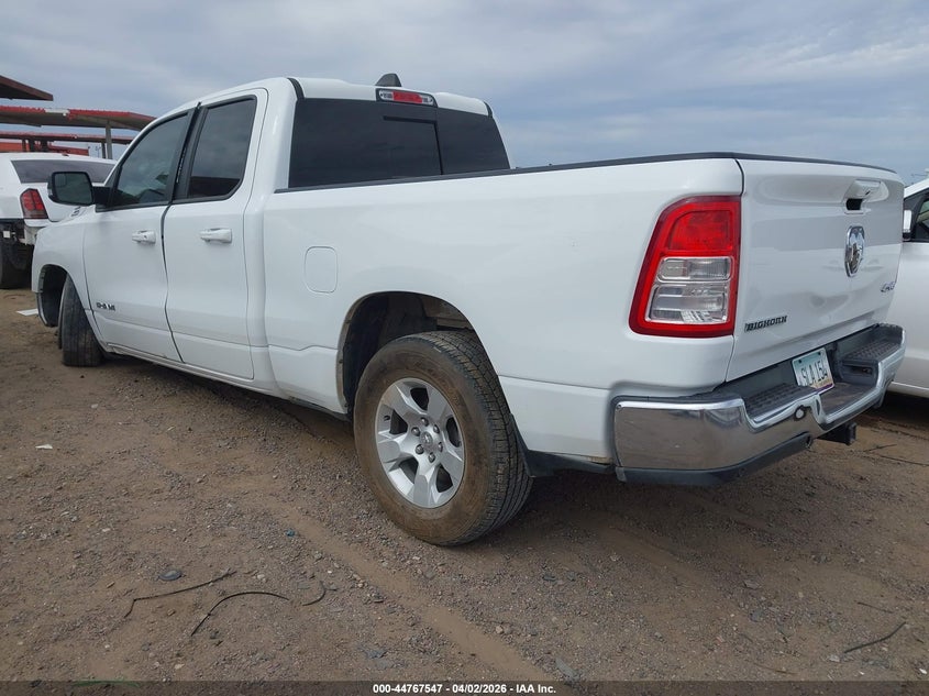 Vin: 1c6rrfbg6nn279594, lot: 45264751, ram 1500 big horn  4x4 6'4 box 20223