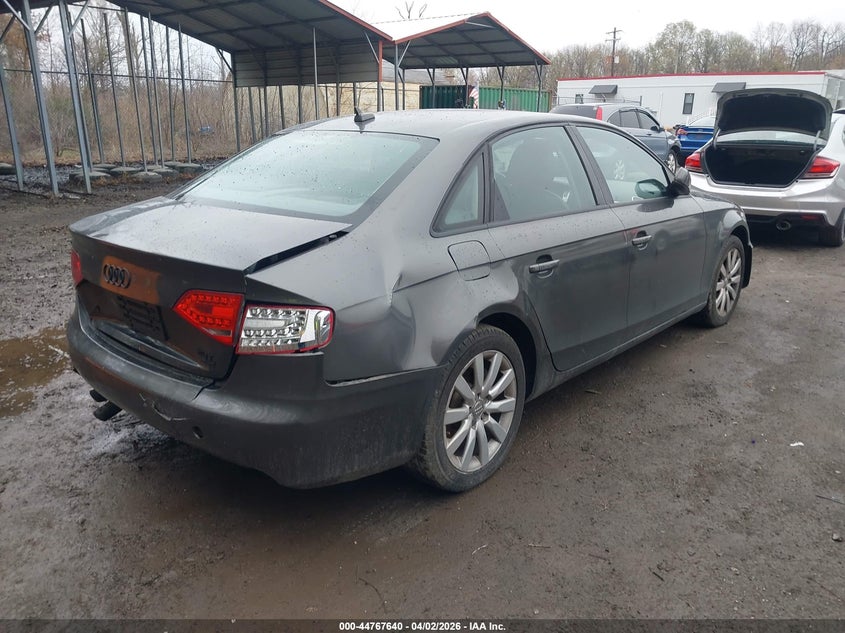 Vin: waubfafl6cn006453, lot: 45264845, audi a4 2.0t premium 20124