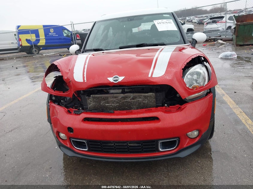 2013 Mini Paceman Cooper S VIN: WMWSS7C50DWN51998 Lot: 44767642