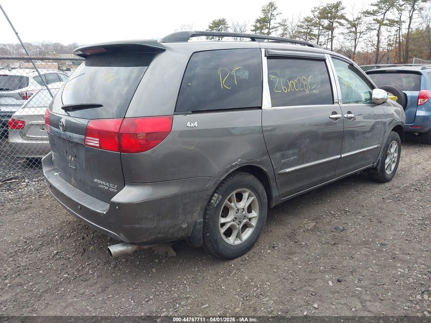 2004 Toyota Sienna Xle Limited