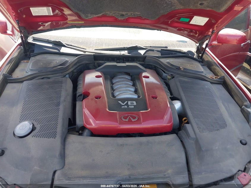 2006 Infiniti M45 VIN: JNKBY01E76M206640 Lot: 44767737