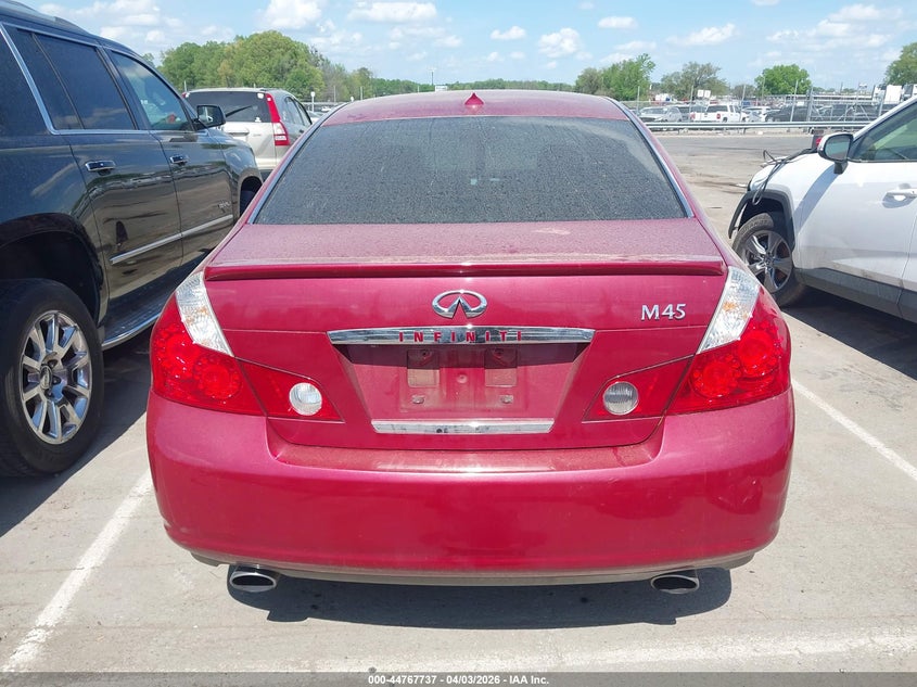 2006 Infiniti M45 VIN: JNKBY01E76M206640 Lot: 44767737
