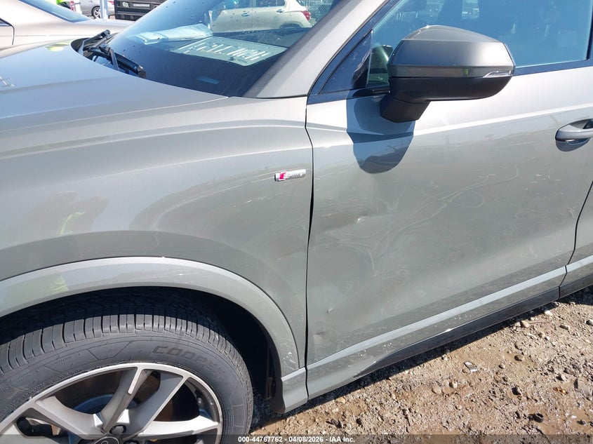 2022 Audi Q3 Premium 45 Tfsi S Line Quattro Tiptronic VIN: WA1DECF30N1091157 Lot: 44767762