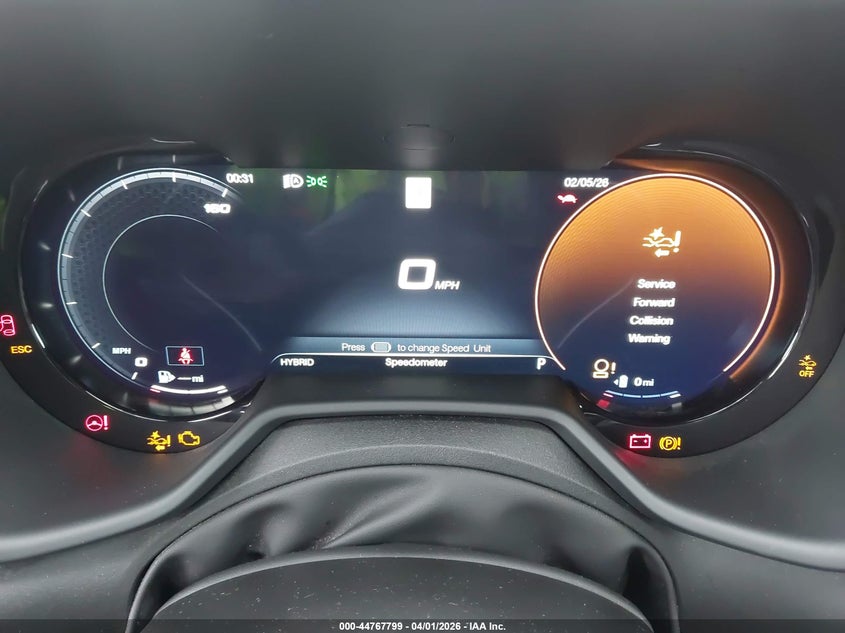 2024 Dodge Hornet R/T Eawd VIN: ZACPDFCW5R3A32205 Lot: 44767799