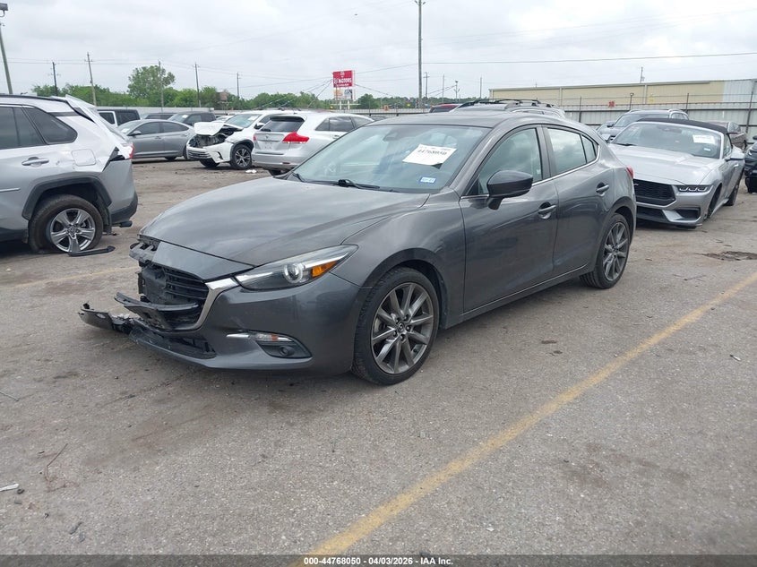 Vin: 3mzbn1m34jm265889, lot: 45265254, mazda mazda3 grand touring 20182