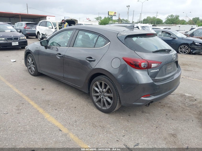 Vin: 3mzbn1m34jm265889, lot: 45265254, mazda mazda3 grand touring 20183
