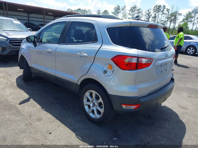VIN MAJ3P1TE3JC243877 2018 FORD ECOSPORT SE
