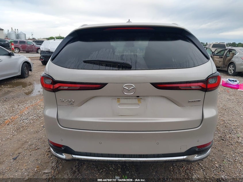 2025 Mazda Cx-90 3.3 Turbo Premium Plus Package VIN: JM3KKEHD2S1229534 Lot: 44768110