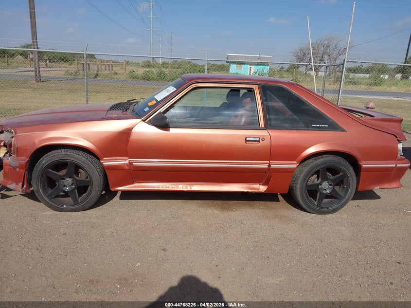 1988 Ford Mustang Gt VIN: 1FABP42E0JF247835 Lot: 44768226