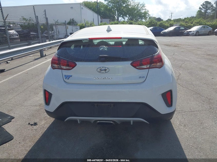 2019 Hyundai Veloster 2.0 VIN: KMHTG6AF0KU017029 Lot: 44768251