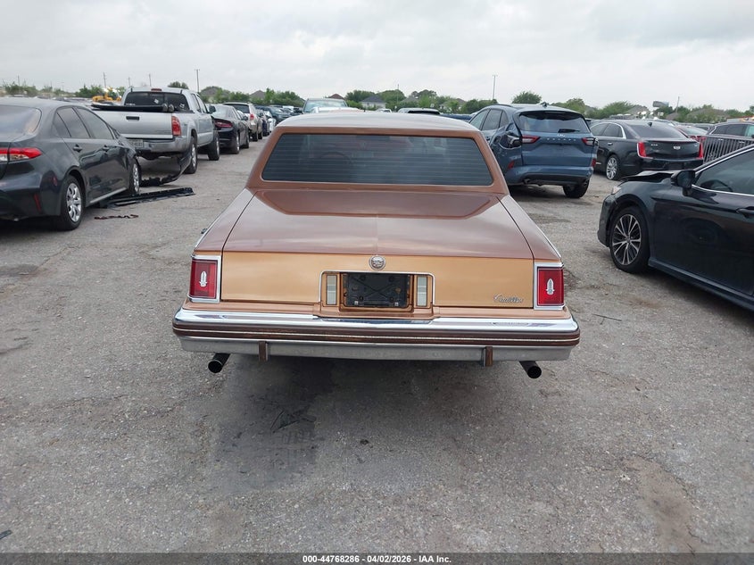 1978 Cadillac Seville VIN: 6S69B80485215 Lot: 44768286