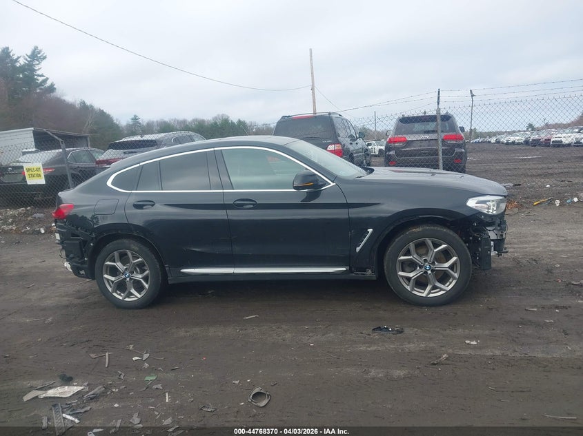 2021 BMW X4 xDrive30I VIN: 5UX2V1C07M9G38485 Lot: 44768370