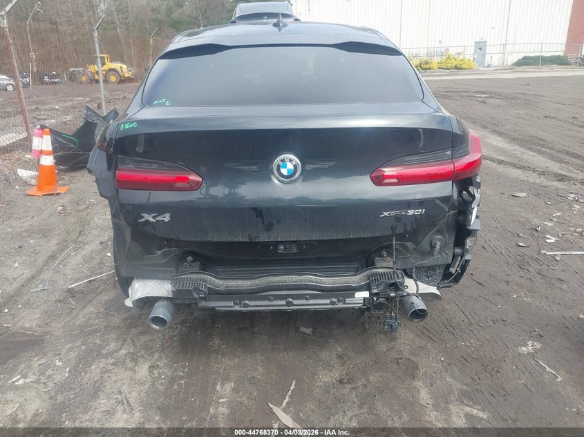 2021 BMW X4 xDrive30I VIN: 5UX2V1C07M9G38485 Lot: 44768370