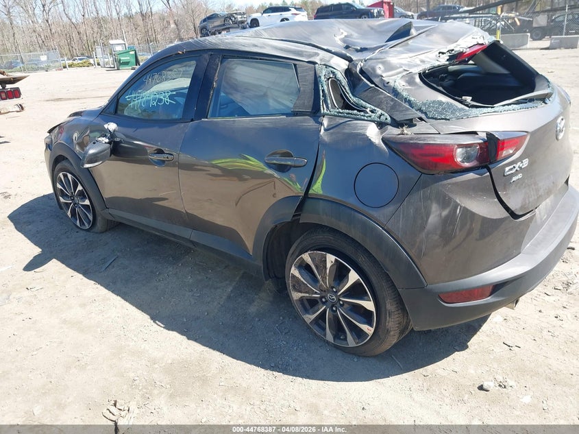Vin: jm1dkfc7xk1419591, lot: 45265591, mazda cx-3 touring 20193