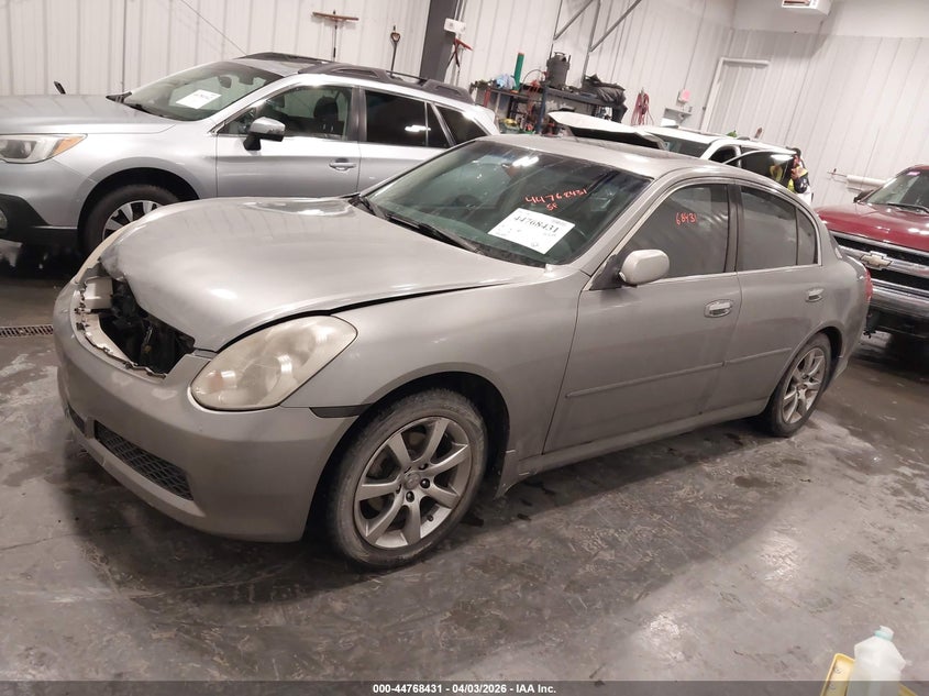 2005 Infiniti G35X VIN: JNKCV51F35M313069 Lot: 44768431