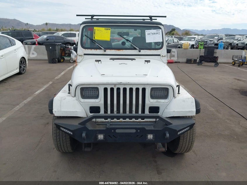 1989 Jeep Wrangler / Yj VIN: 2J4FY29T8KJ143341 Lot: 44768492