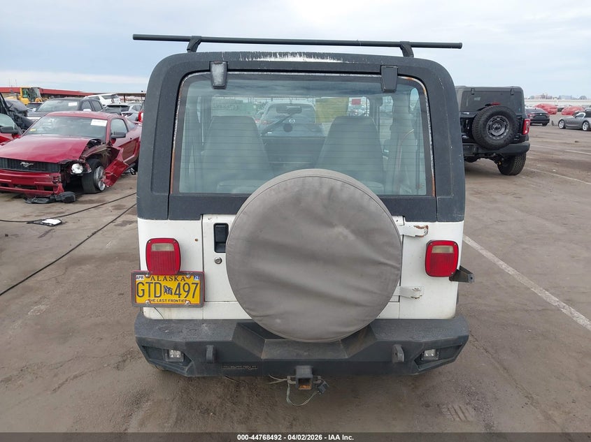 1989 Jeep Wrangler / Yj VIN: 2J4FY29T8KJ143341 Lot: 44768492