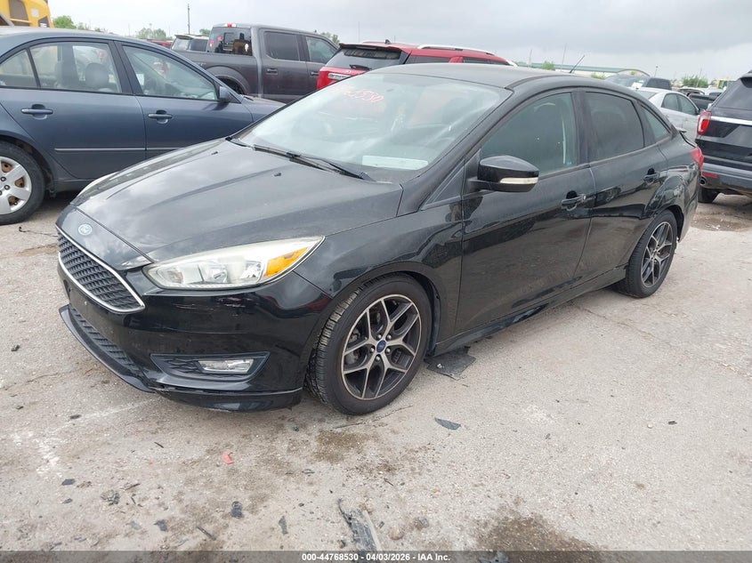 Vin: 1fadp3f20fl363614, lot: 45265734, ford focus se 20152